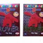 Rover the Dog Green and Silver Birthday Ty Beanie Baby Single Cards Series 2 (BB17)