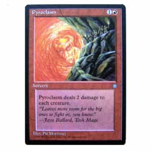 Pyroclasm - Ice Age - Magic the Gathering Role Playing Single Card (MGT21)
