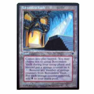 Bottomless Vault - Fallen Empires - Magic the Gathering Role Playing Single Card (MGT22)