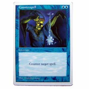 Counterspell - 5th Edition - Magic the Gathering Role Playing Single Card (MGT23)
