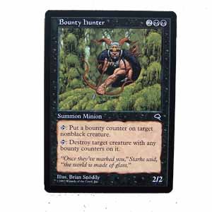 Bounty Hunter - Tempest - Magic the Gathering Role Playing Single Card (MGT29)