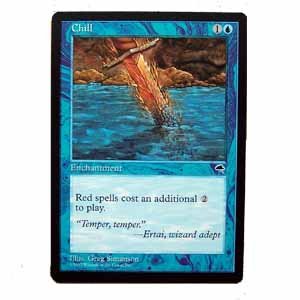 Chill - Tempest - Magic the Gathering Role Playing Single Card (MGT31)