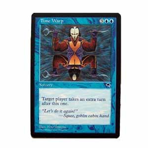 Time Warp - Tempest - Magic the Gathering Role Playing Single Card (MTG64)