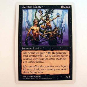 Zombie Master - 5th Edition - Magic the Gathering Role Playing Single Card (MTG83)