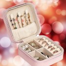 Jewelry Box Small Travel Case Organizer 2 Colors