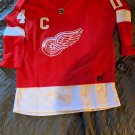 Detroit Red Wings #40 Henrik Zetterberg Hockey Jersey Size XL