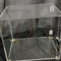 Clear Acrylic Display Case w/ Lock Dustproof Collectibles Display 12*9.5*10.5in