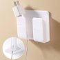 Wall Mounted Organizer Storage Box Remote Control Mounted Phone Plug Wall Holder