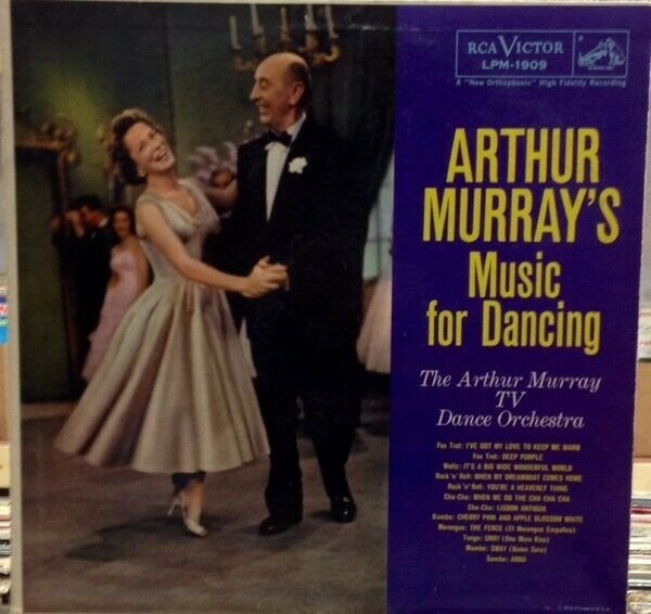 Arthur Murray's Music For Dancing LP Vinyl 1958