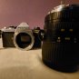 PENTAX ME 35MM SLR CAMERA W/ TOKINA AT-X 1:3.5 - 4.5 28-85MM LENS & TOKINA