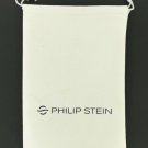 PHILIP STEIN WHITE TRAVEL WATCH / JEWELRY POUCH NEW