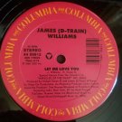 James (D-Train) Williams ‎– Let Me Love You 12" Vinyl 1986