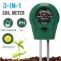3in1 Soil PH Meter Moisture Monitor Acidity Detector Fertility Soil Tester NEW