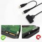 High Speed Dual USB 2.0 - 2.5" SATA Hard Disk Drive Adapter w/UASP