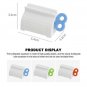 1 Pcs Toothpaste Squeezer Tube Dispenser -Easy Rolling Holder Stand for Bathroom