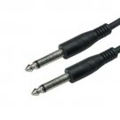 4FT 6.35mm 1/4" Male to Male TRS Stereo Audio AUX Cable Electric Guitar Mixer