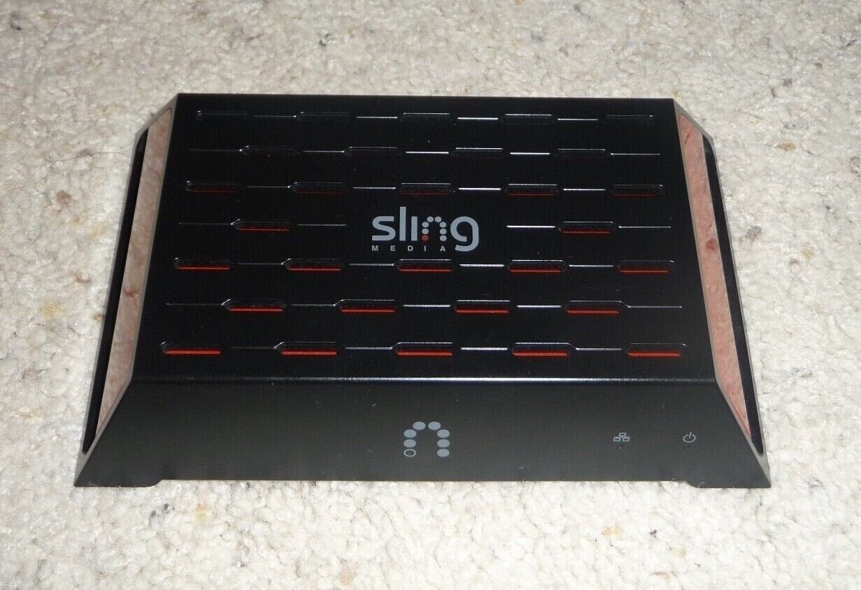 SLING MEDIA Slingbox AV Internet TV Broadcaster SB240-100 Streamer (Black)