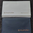 Philip Stein Navy Blue Strap Pouch with Sleeve NEW