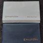 Philip Stein Navy Blue Strap Pouch with Sleeve NEW