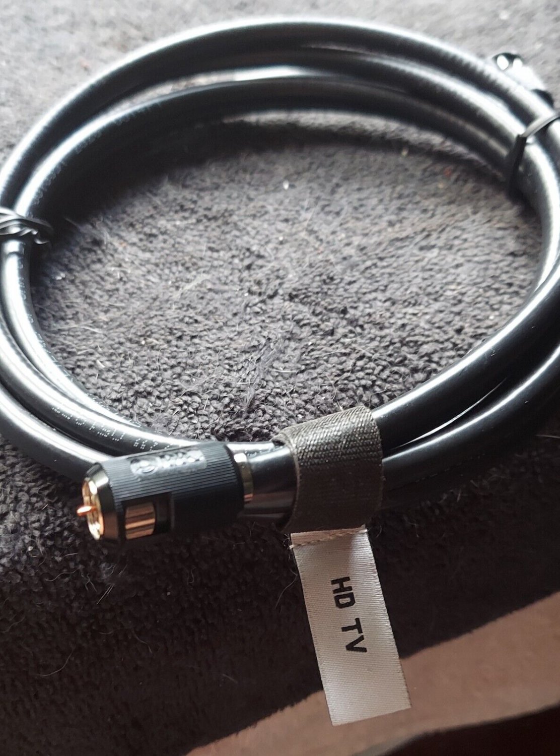 PPC Perfect Flex 6 Series 18 AWG CATV Coaxial Cable- 10 Ft- Male-Male