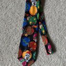 Vintage Looney Tunes Mania Mens Christmas Tie Bugs Taz Sylvester Ornaments XMAS