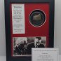 Trinitite in Large Riker Case with Oppenheimer/Einstein Photo
