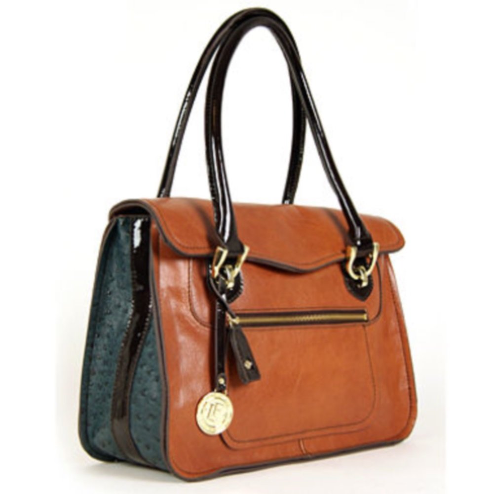 London Fog Westway Flap Handbag Spice