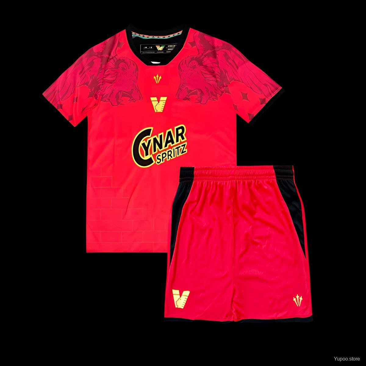Venezia Forth Red 25/26 Kids Jersey