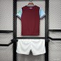 West Ham United Home 24/25 Kids Kit Soccer Football Futbol Shirt Jersey