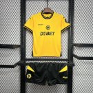 Wolves Home 24/25 Kids Kit Soccer Football Futbol Shirt Jersey