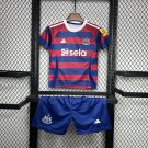 Newcastle United Away 24/25  Kids Kit Soccer Football Futbol Shirt Jersey