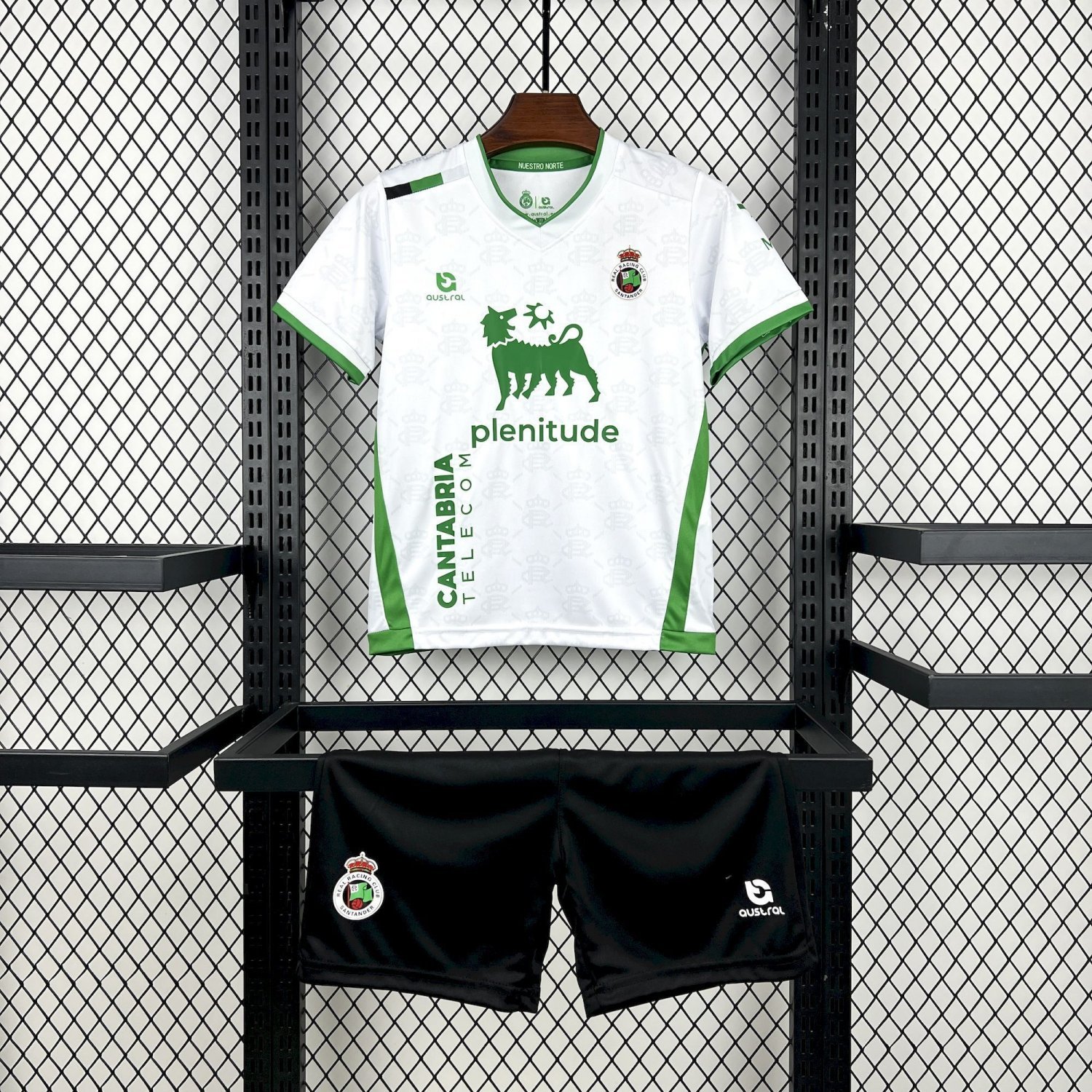 Racing de Santander Home 25/26 Kids Jersey