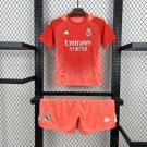 Real Madrid Orange Goalkeeper 25/26 Kids Jersey