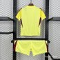 Real Madrid Yellow Goalkeeper 25/26 Kids Jersey