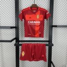 Real Zaragoza Away 24/25  Kids Kit Soccer Football Futbol Shirt Jersey