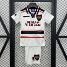 Retro Manchester United Away 1997/98 Kids Soccer Jersey