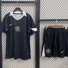 Chelsea Third Black 25/26 Kids Jersey