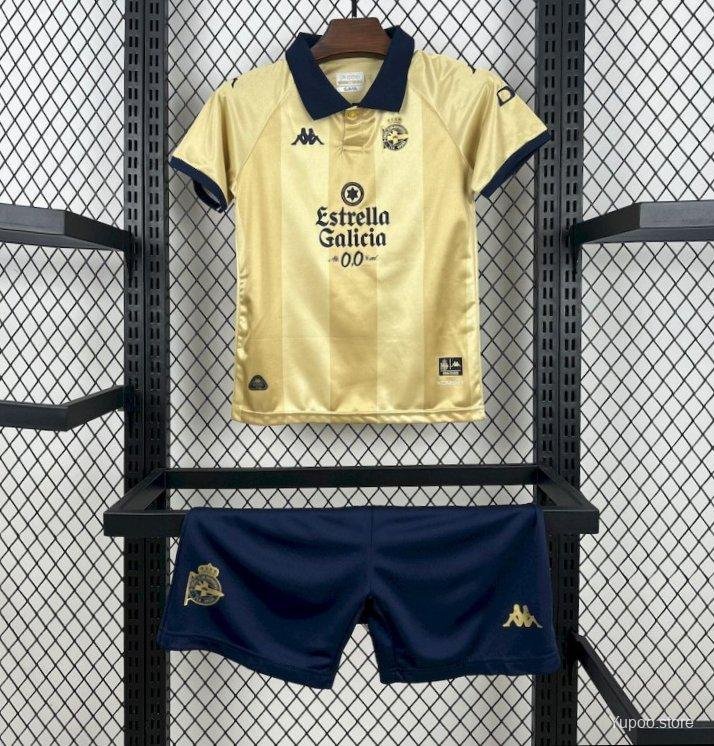 Deportivo de La Coruna 25th Anniversary Edition 25/26 Kids Jersey