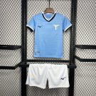 Lazio Home 24/25  Kids Kit Soccer Football Futbol Shirt Jersey