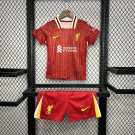 Liverpool Home 2024/25  Kids Kit Soccer Football Futbol Shirt Jersey