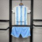 Malaga Home 24/25 Kids Kit Soccer Football Futbol Shirt Jersey