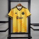 Ajax FC Away Yellow 23/24 Soccer Futbol Football Jersey Shirt Kit