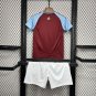 Aston Villa 24/25 Kids Kit Soccer Football Futbol Shirt Jersey