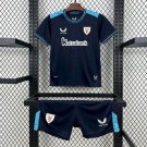 Athletic Bilbao Away Kit 25/26 Kids Jersey