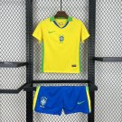 Brazil Home 25/26 Kids Jersey