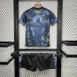Brazil Special Edition Dark Blue 24/25  Kids Kit Soccer Football Futbol Shirt Jersey
