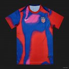 USA Copa America Pre-Match Red_Blue 2024 Adult Soccer Football Jersey