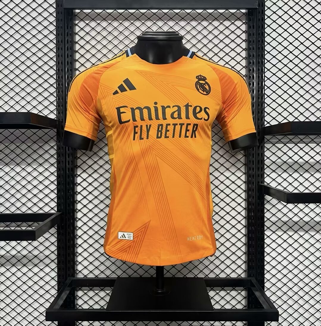 Real Madrid Away 24/25 Player Version Soccer Football Futbol Adults Jersey Kit