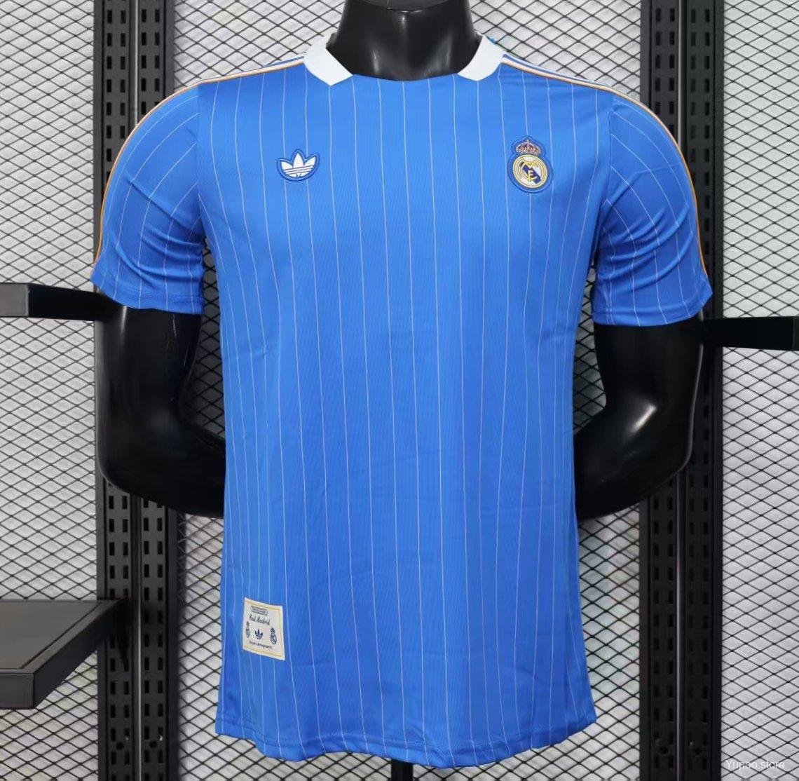 Real Madrid Blue Casual 25/26 Player Jersey