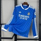 Real Madrid Third Blue 25/26 Long Sleeves Jersey